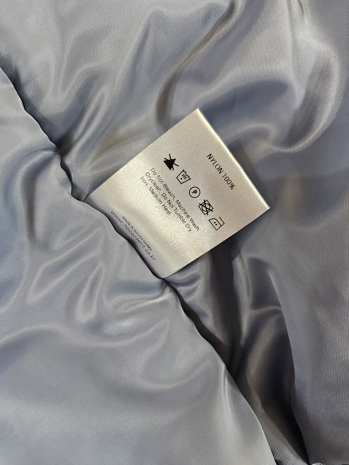 노컨텐츠 윈터 점퍼 라이트그레이 패딩 자켓 상품이미지10