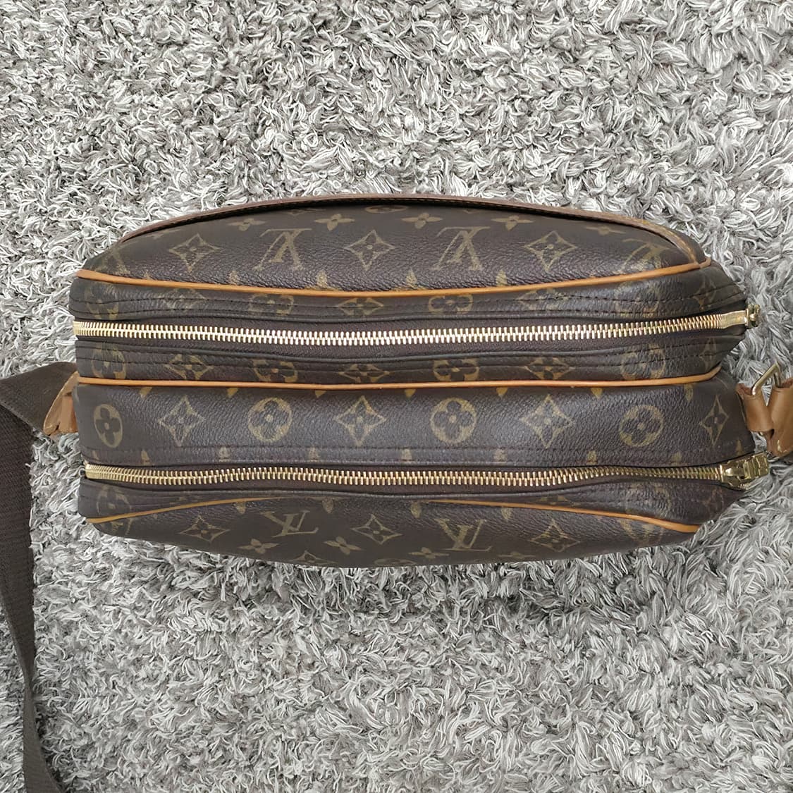 루이비통 모노그램 크로스백 숄더백 브라운 리포터 pm 상품이미지4