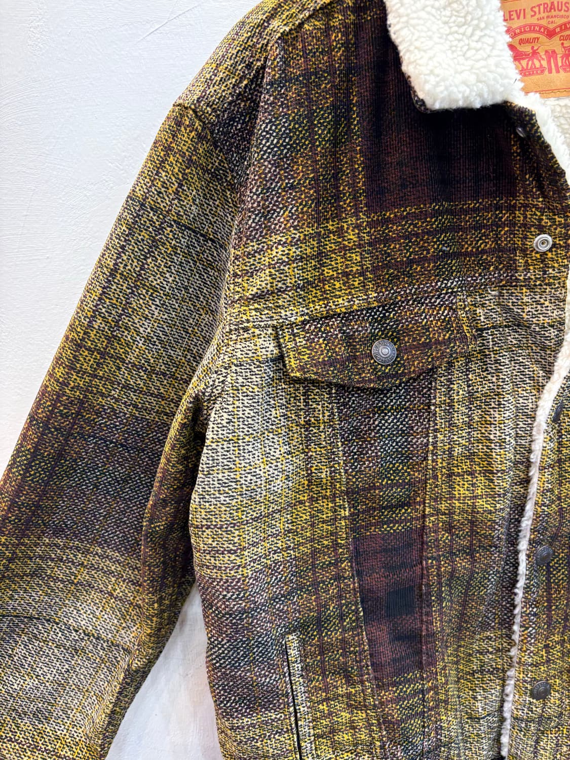 리바이스 체크 쉐르파 상품이미지5