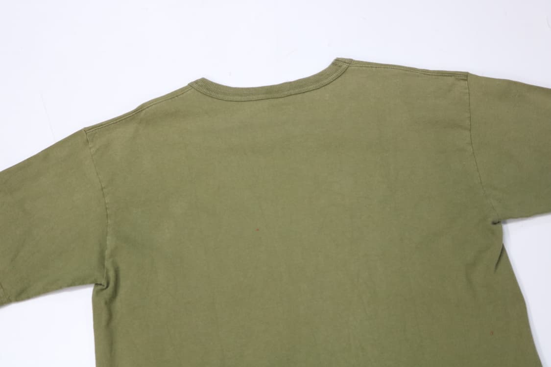 챔피온 T1011 USA 메이드 빈티지 포켓 반팔 티셔츠 오키드 (L) 상품이미지8