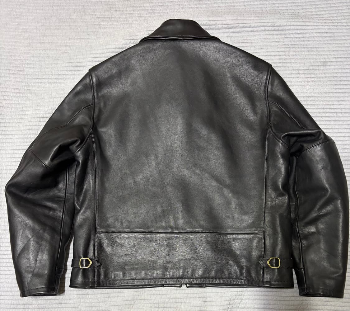 아웃스탠딩 차심 30s 레더 가죽 스포츠 자켓 M 상품이미지4