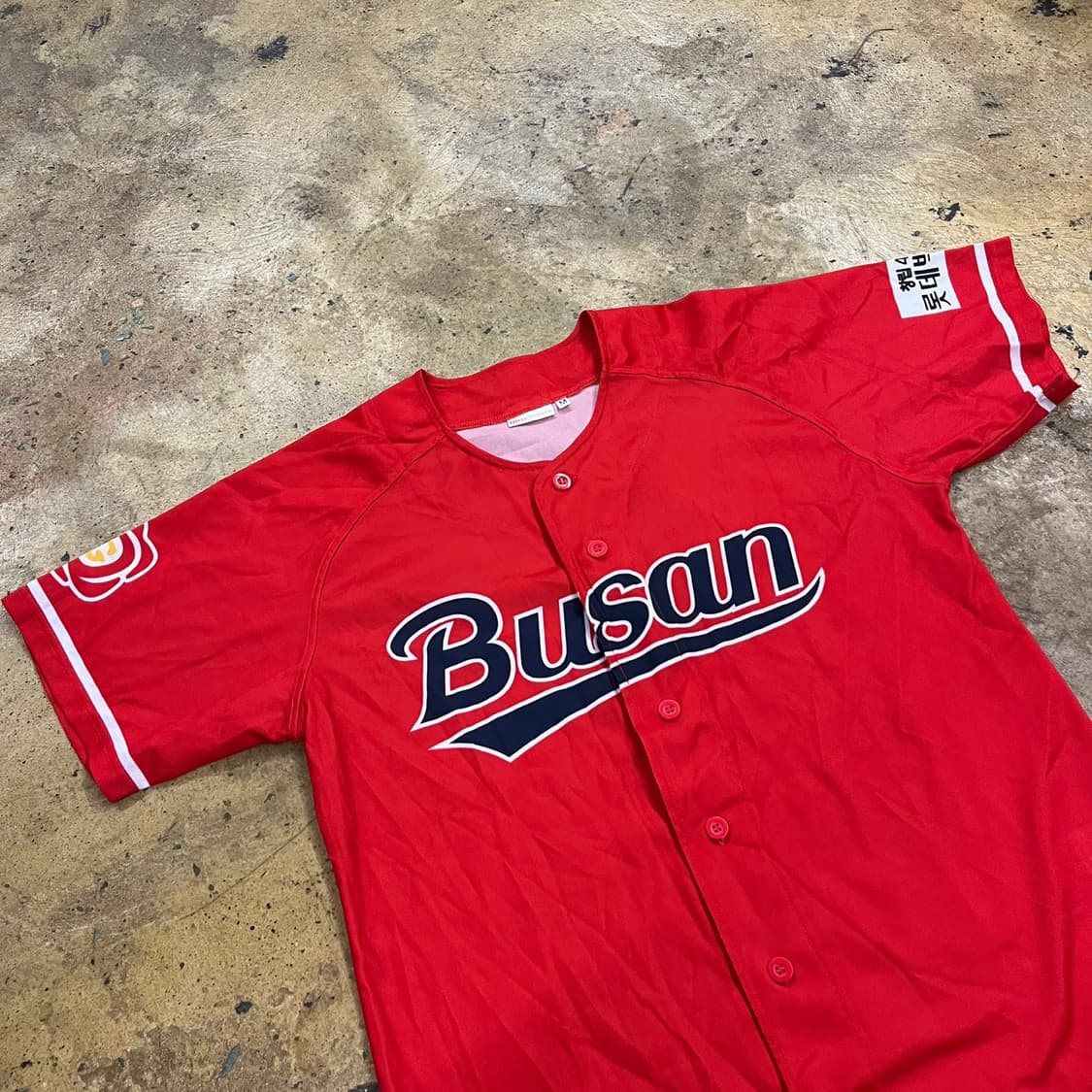 [정품/M] 롯데 자이언츠 올드 유니폼 레드 b16 상품이미지1