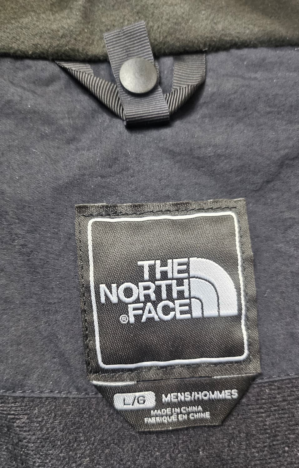 (105~110)XL☆초대장급☆노스페이스 고프코어2중지퍼 [블랙]바람막이 상품이미지2