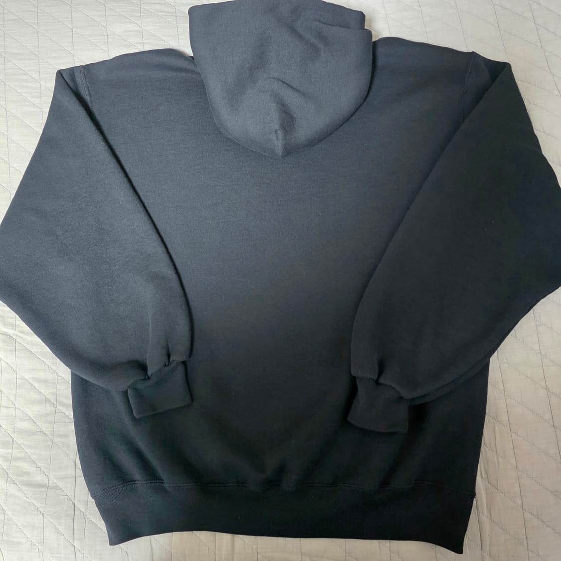 [XL] 90s 빈티지 러셀 애슬레틱 후드 후디 블랙 ver. 굿컨디션 상품이미지4