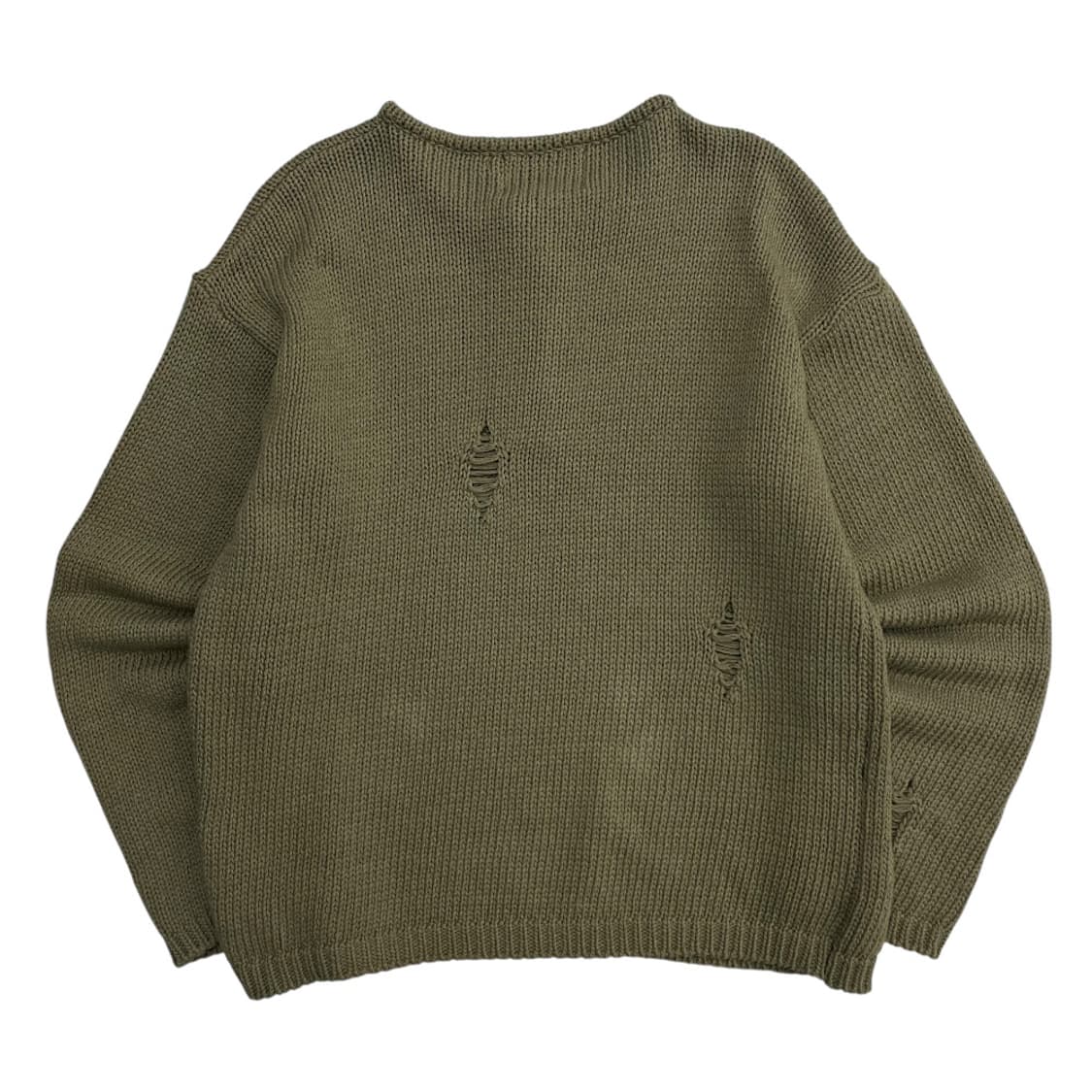 엔아카이브 빈티지 카키 니트 M 상품이미지3