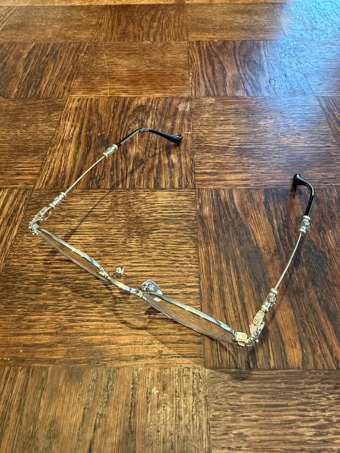 크롬하츠 부바a 샤이니실버 골드 안경 상품이미지2