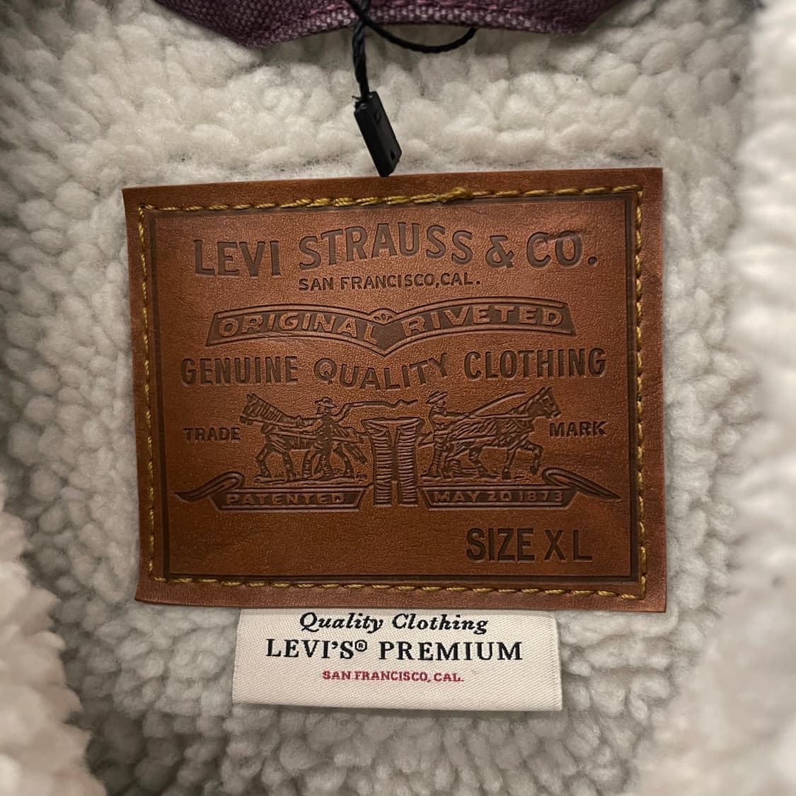 리바이스 프리미엄 타입2 쉐르파 데님 트러커 자켓 상품이미지7