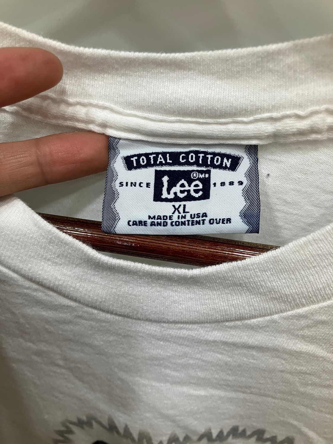 lee 90s 미국생산 리 프린팅 티셔츠 상품이미지4