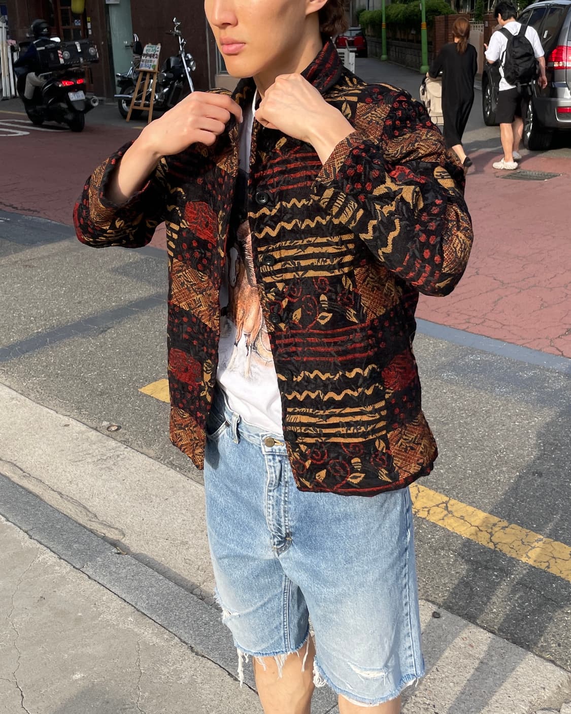 90’s ethnic gobelin jacket 상품이미지8
