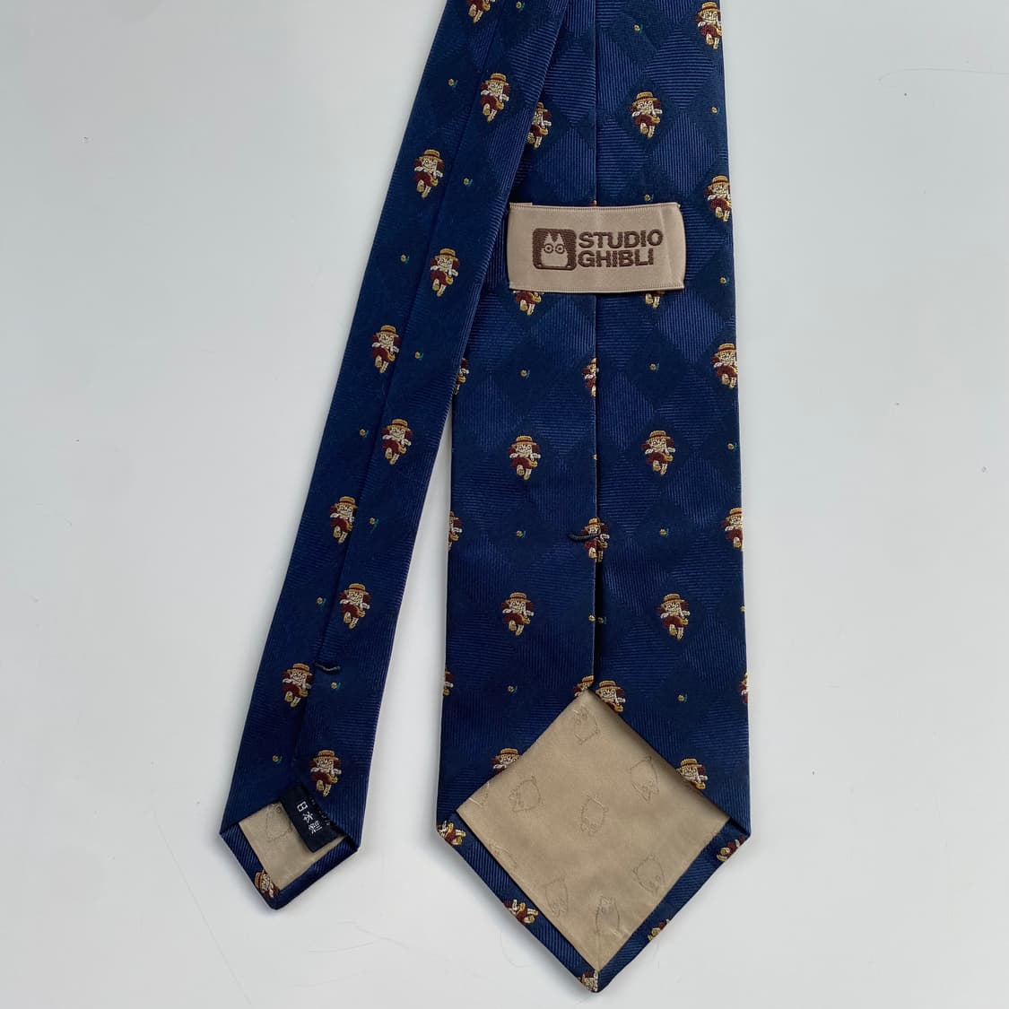 STUDIO GHIBLI 지브리 캐릭터 정품 실크넥타이 상품이미지2
