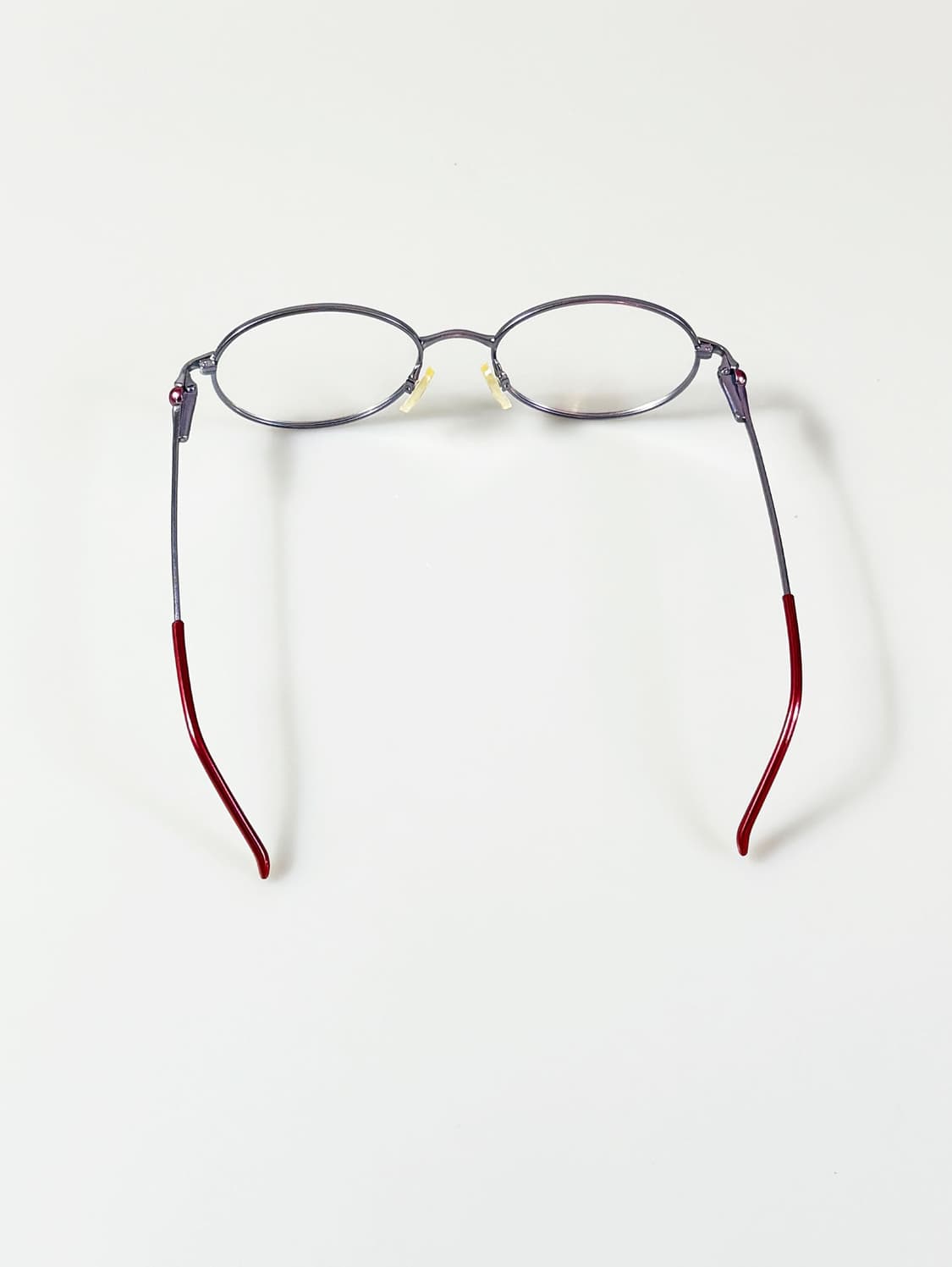 90s MANAGUA 라이트퍼플 슬림 오벌 프레임 빈티지 안경 상품이미지6