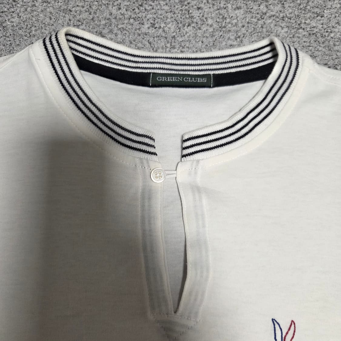 90s 일본제 Green Clubs 반팔 티셔츠 L(100) 상품이미지5