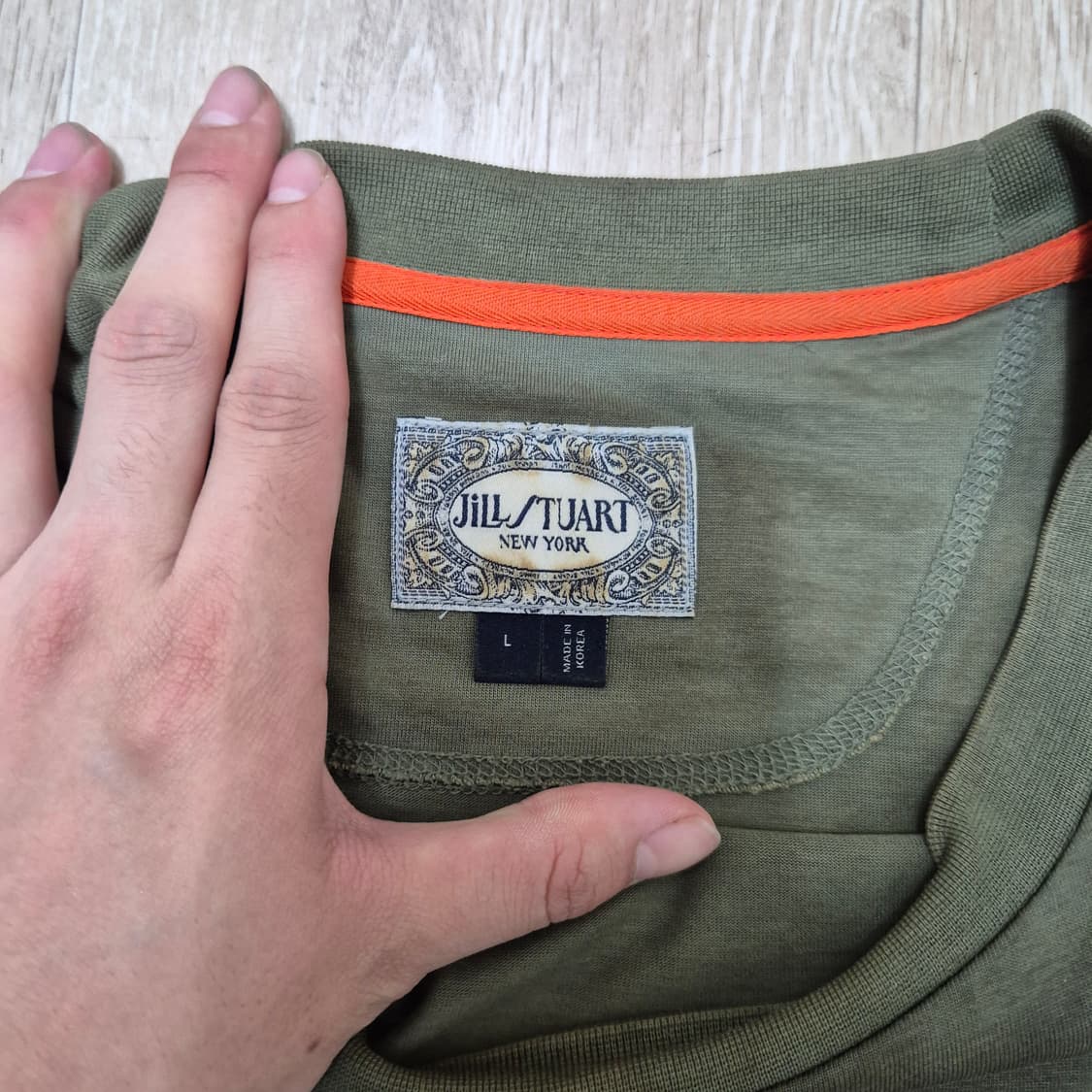 질스튜어트 뉴욕 프린팅 반팔티 상품이미지6