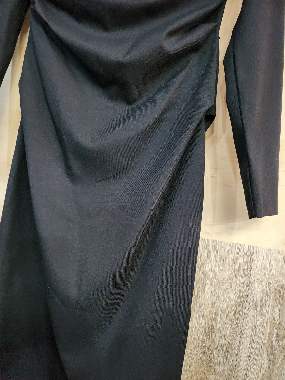 337) 여성 스퀘어넥 미디 원피스 상품이미지4