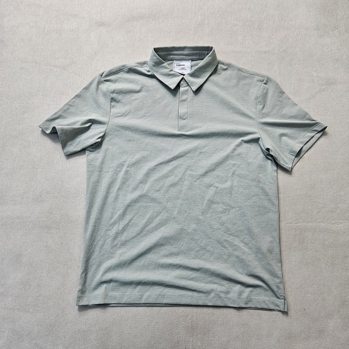 100 지오지아 카라 반팔 티셔츠  0305Y 상품이미지1