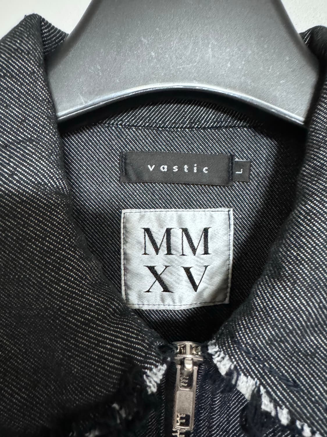 [바스틱] 스터프 컷 오프 자켓 인디고 상품이미지4