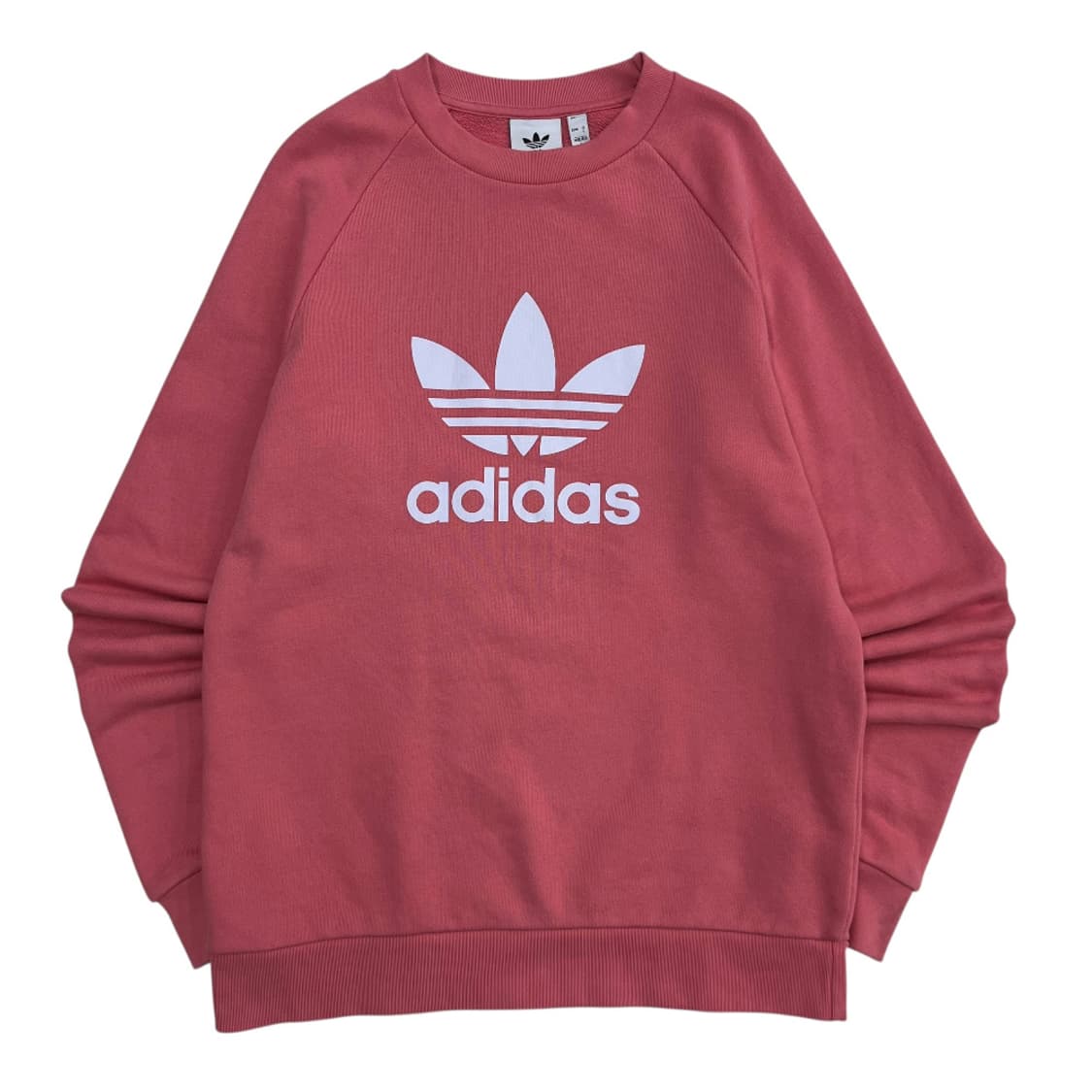 아디다스 파이어버드 로고 핑크 맨투맨 M 상품이미지2