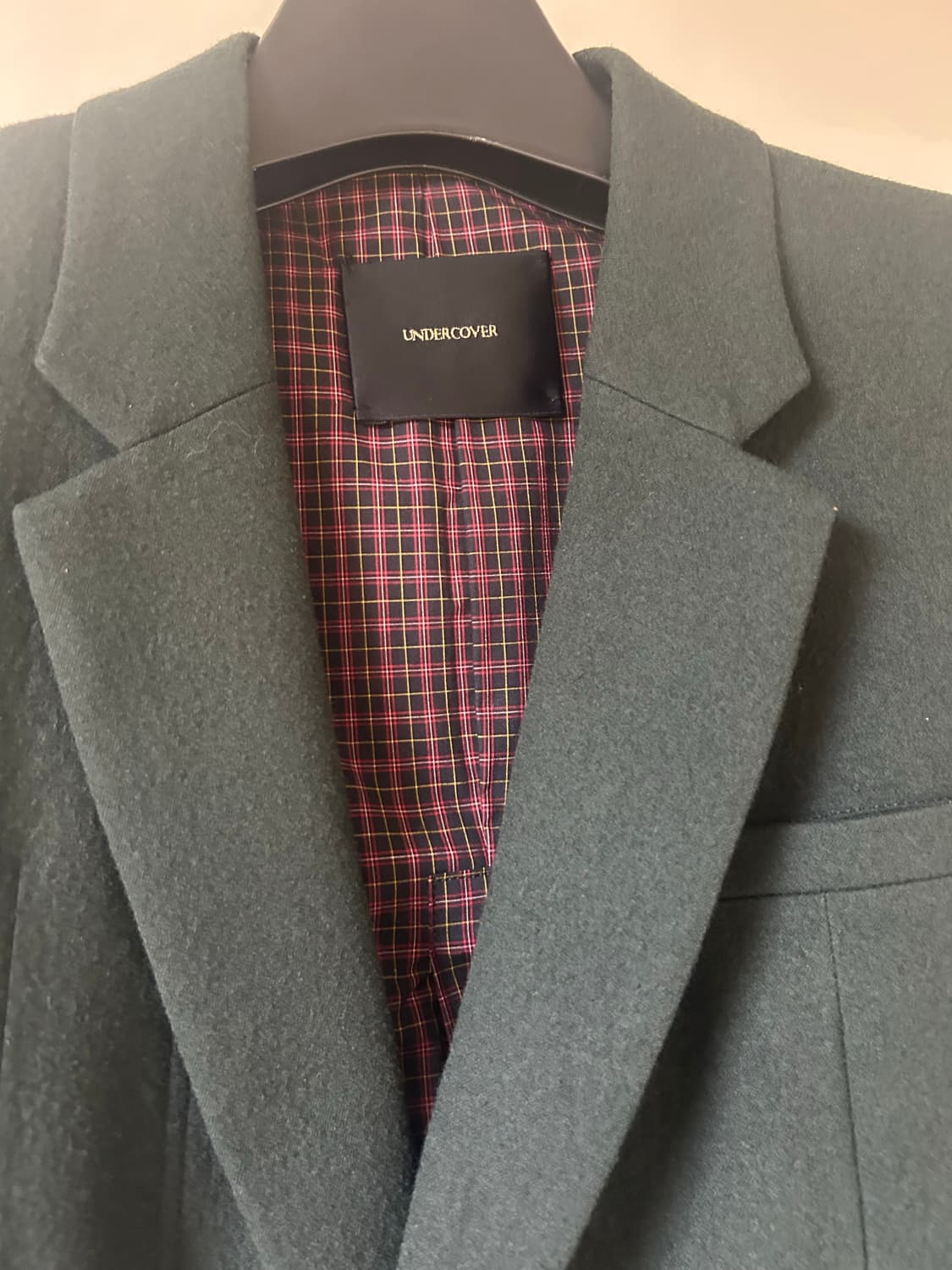 언더커버 디핸드 코트 다크그린 상품이미지4