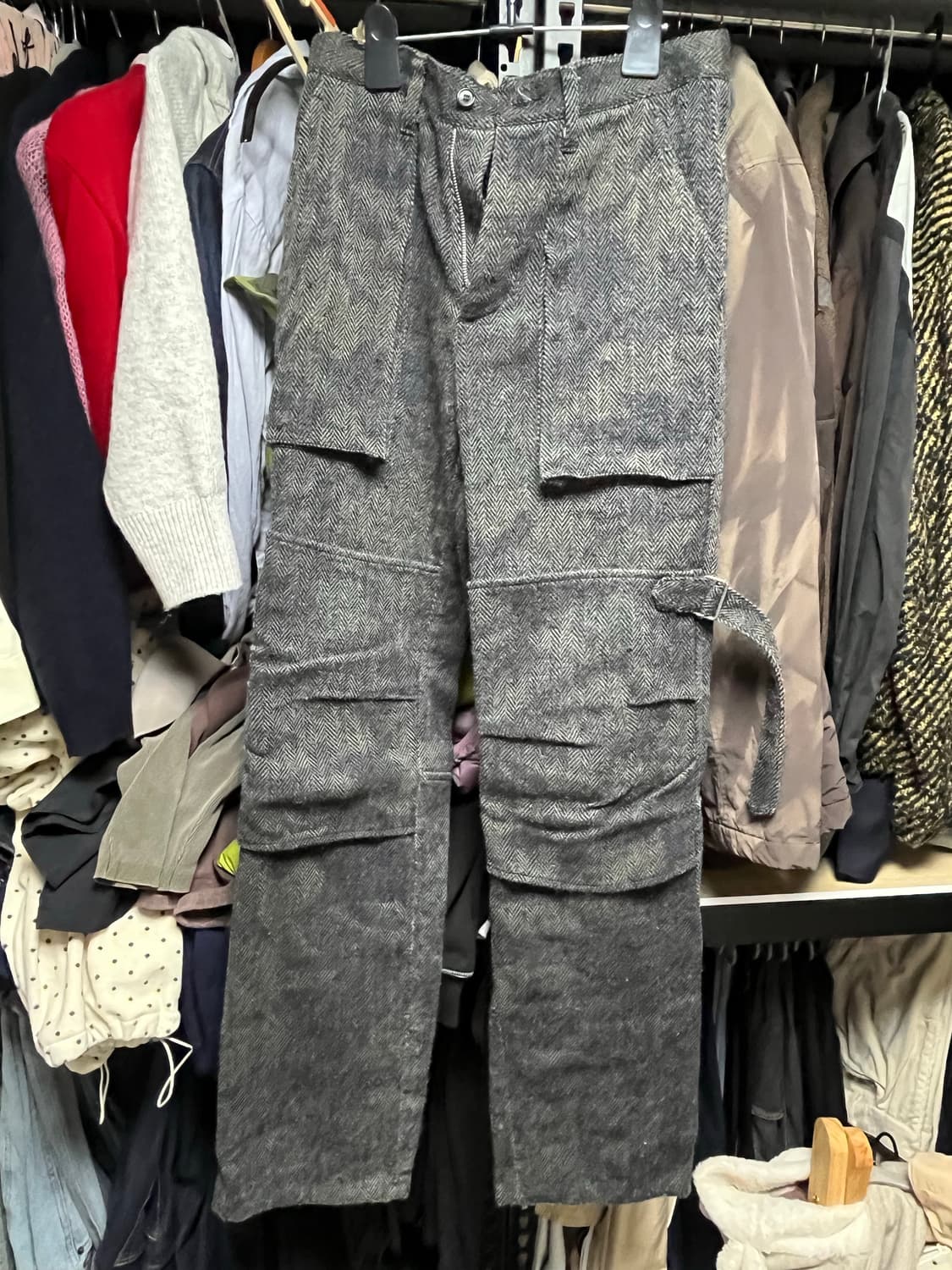 카반드 주카 본디지 울 카고팬츠 상품이미지3