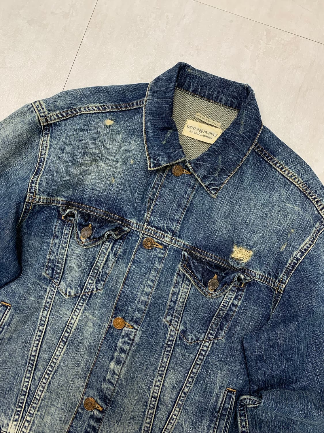 데님 앤서플라이 데님 자켓 상품이미지2