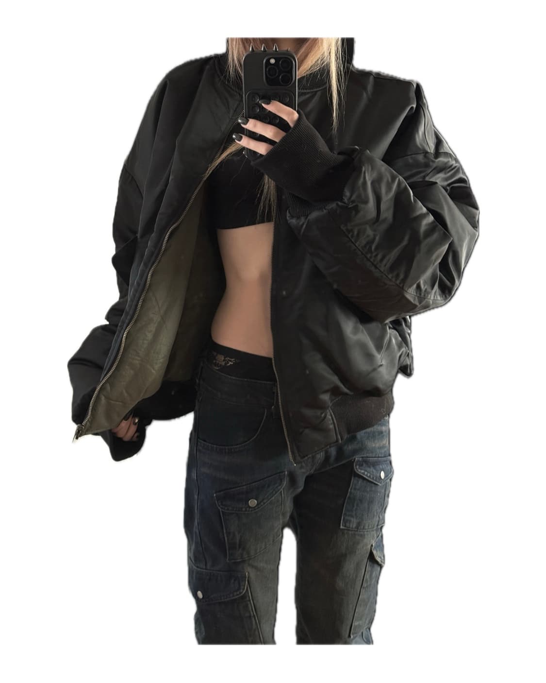 amu reversible padded outer 상품이미지1