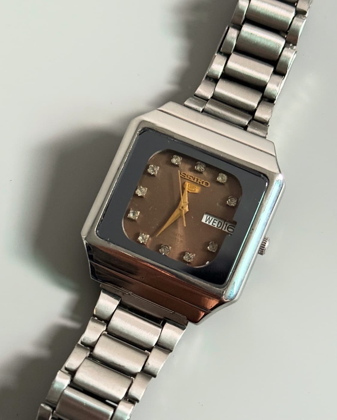 vintage SEIKO 5 Automatic metal watch 상품이미지2