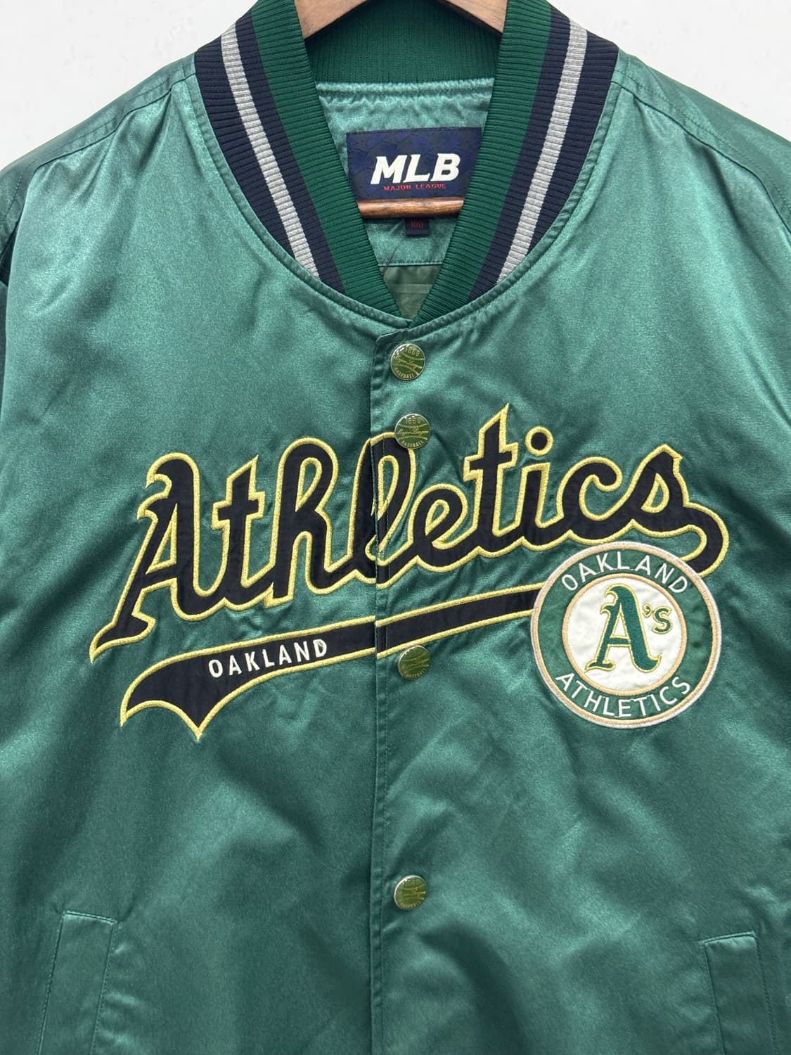 MLB 오클랜드 야구점퍼 상품이미지2