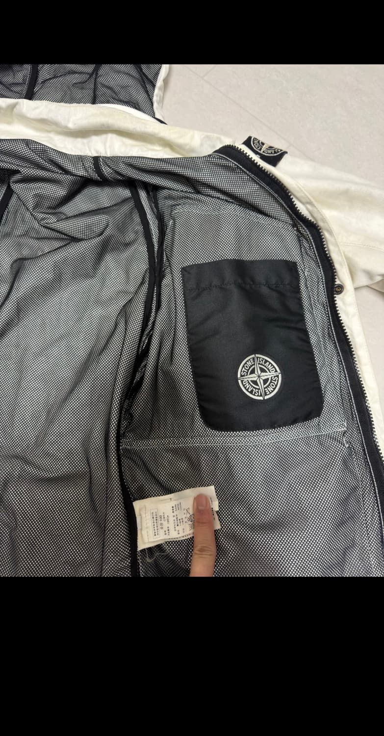 (초레어) 00's 스톤아일랜드 아카이브 Tyvek 화이트 자켓 상품이미지8