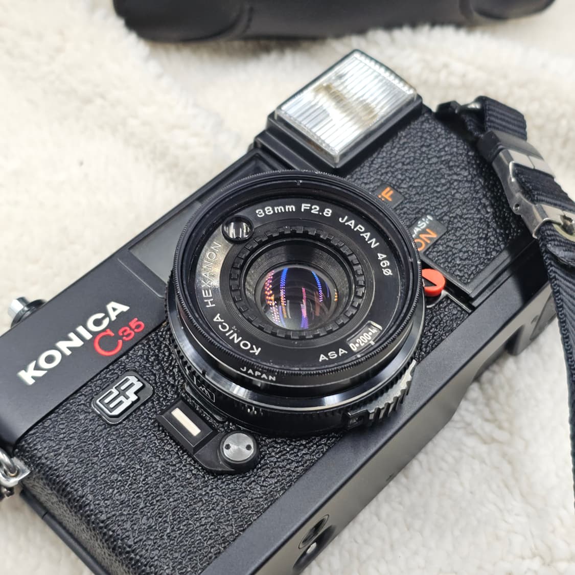 A급 풀세트 코니카 Konica C35 EF 피카리 필름카메라 필카  상품이미지3