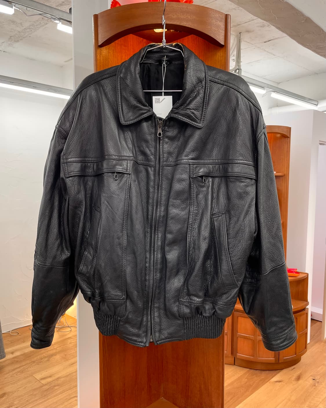 Gianni Versace 베르사체 레더 봄버 자켓 상품이미지6