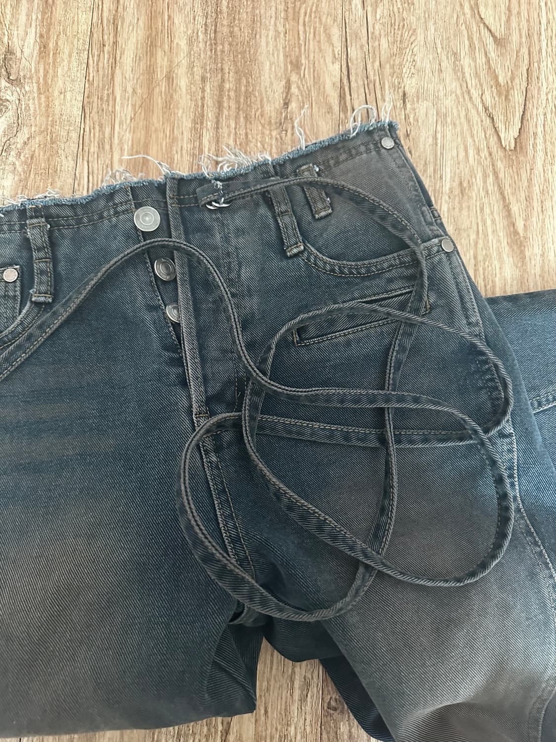 마뗑킴 부츠컷 청바지 상품이미지3