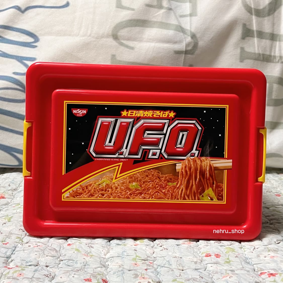 (이체시 에눌) 닛신 UFO 일본 야끼소바 보관함 케이스 상품이미지2