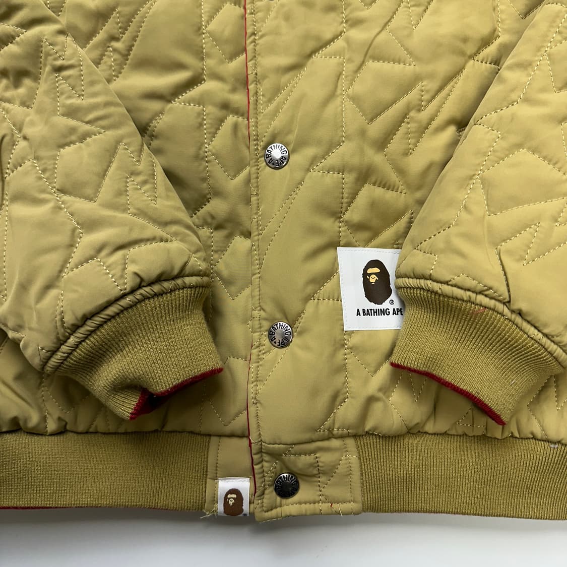 A BATHING APE 22SS 베이프 리버시블 바시티 자켓 상품이미지7