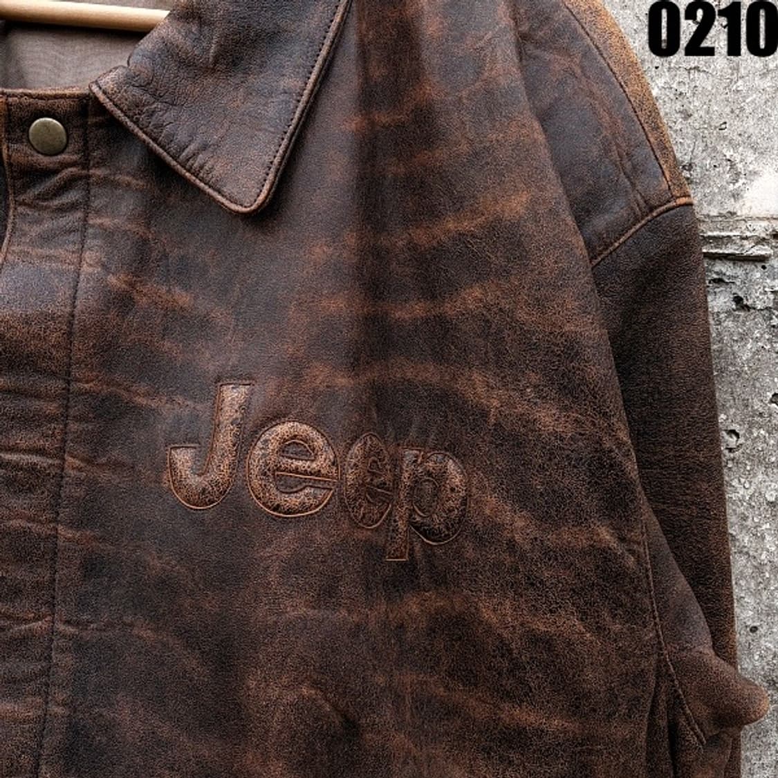 JEEP 레더자켓 가죽자켓 XL 0210 상품이미지8