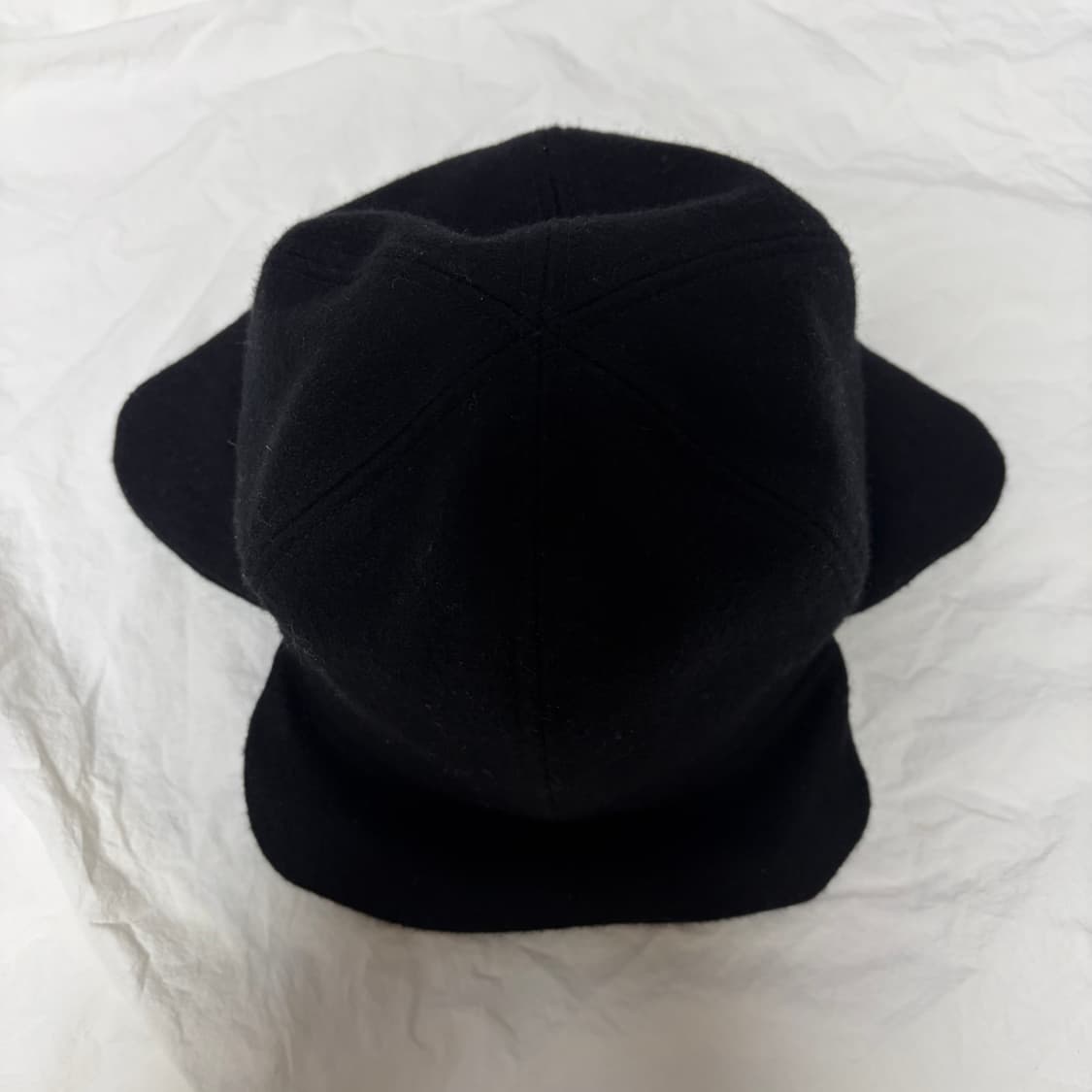 나인테일러 울 이어커프캡 울 트루퍼햇 블랙 상품이미지1