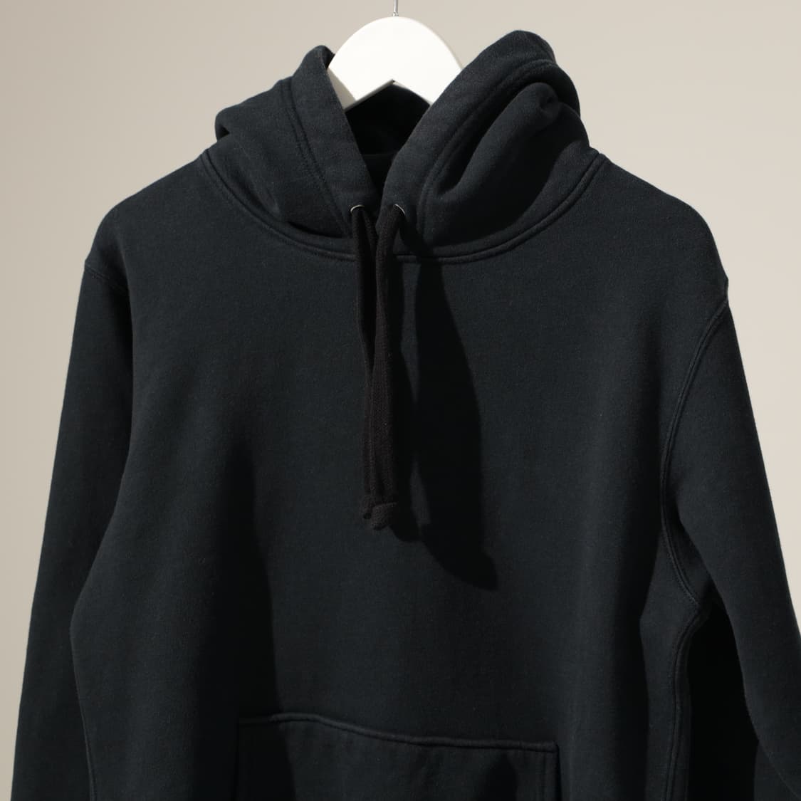 AVIREX 아비렉스 올블랙 후드 스웻 상품이미지6