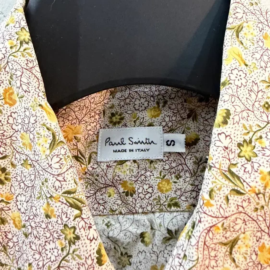 Paul Smith flower pattern shirt S 상품이미지8