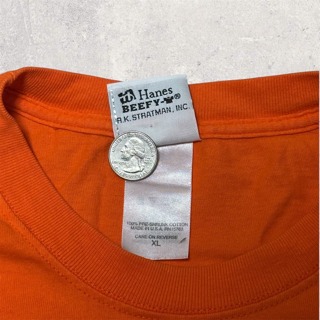 할리데이비슨 x 헤인즈 MADE IN USA 반팔 티셔츠 XL 상품이미지4