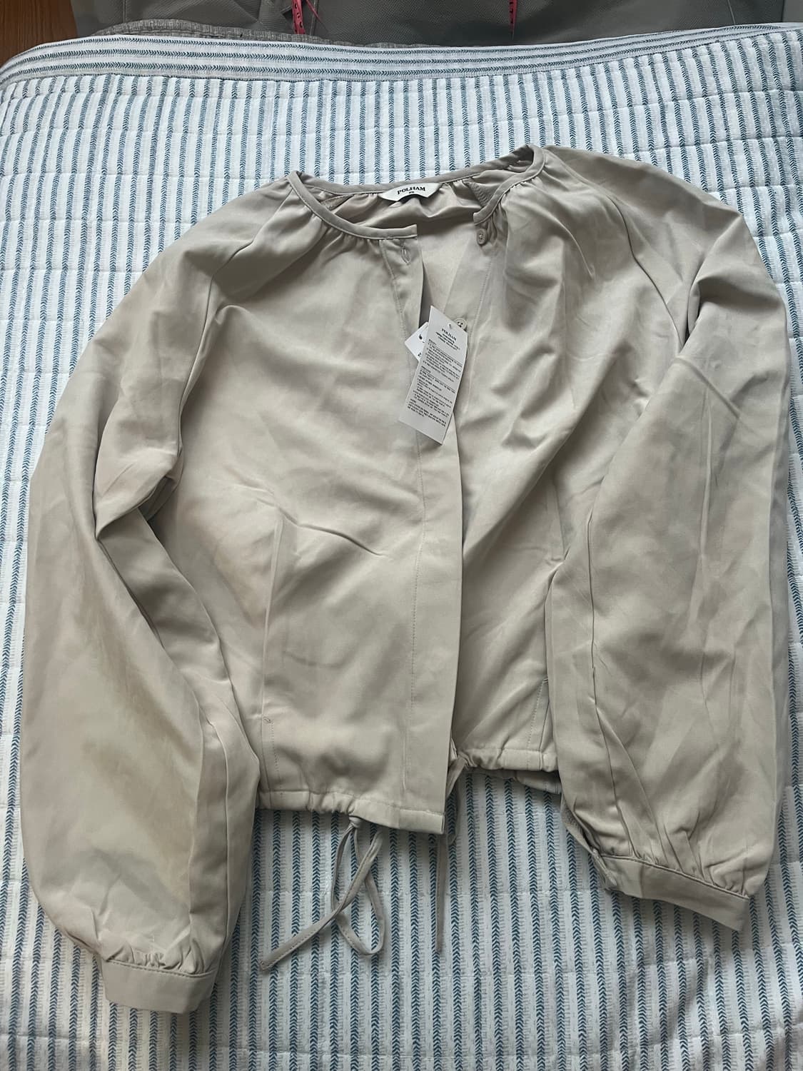 폴햄 스웨이더 개더 블라우스 상품이미지2