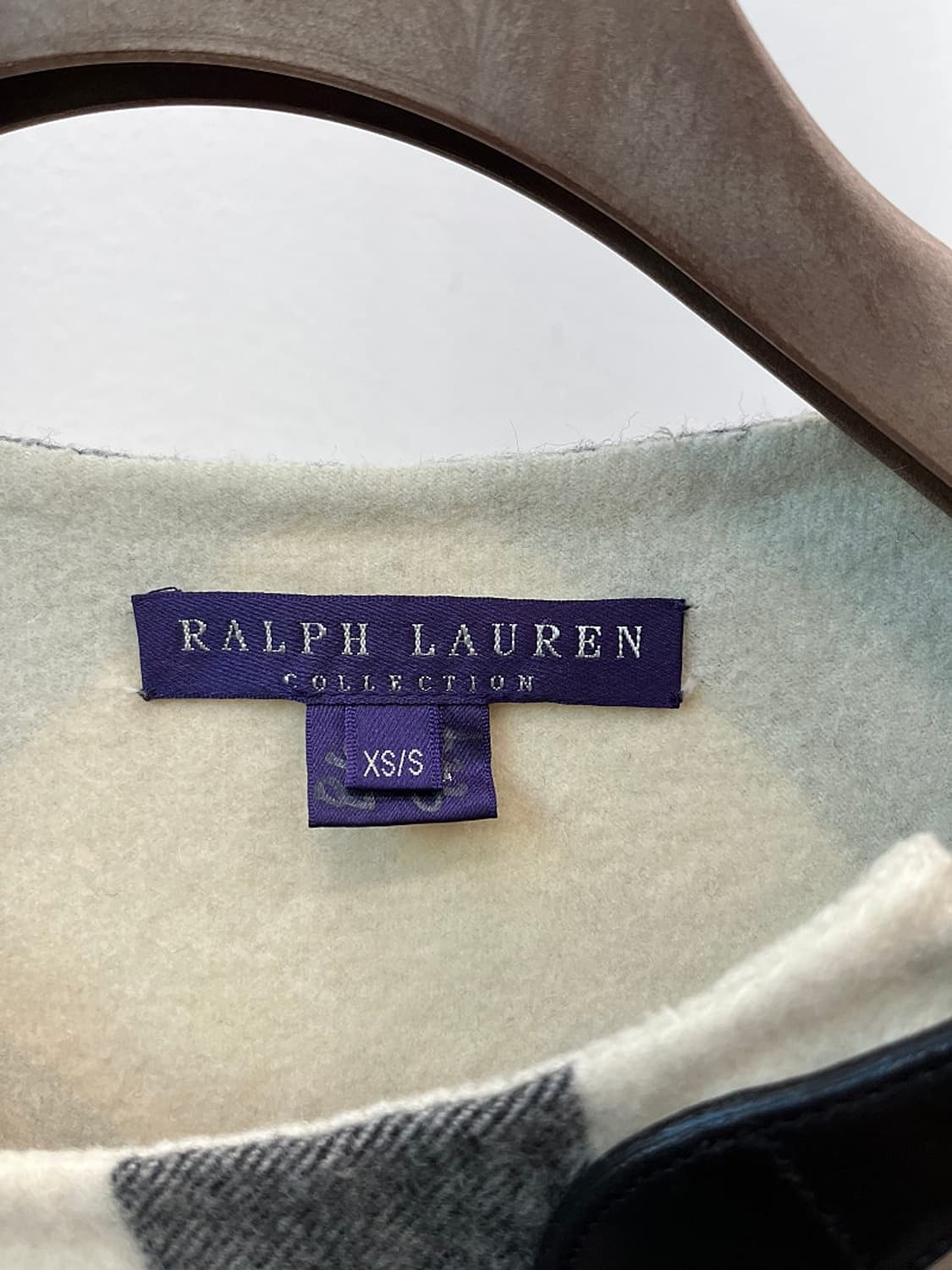 여) 랄프로렌 퍼플라벨 캐시미어 케이프  상품이미지5