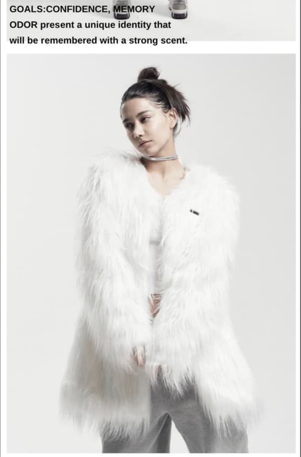 오도어 화이트 퍼자켓 상품이미지2