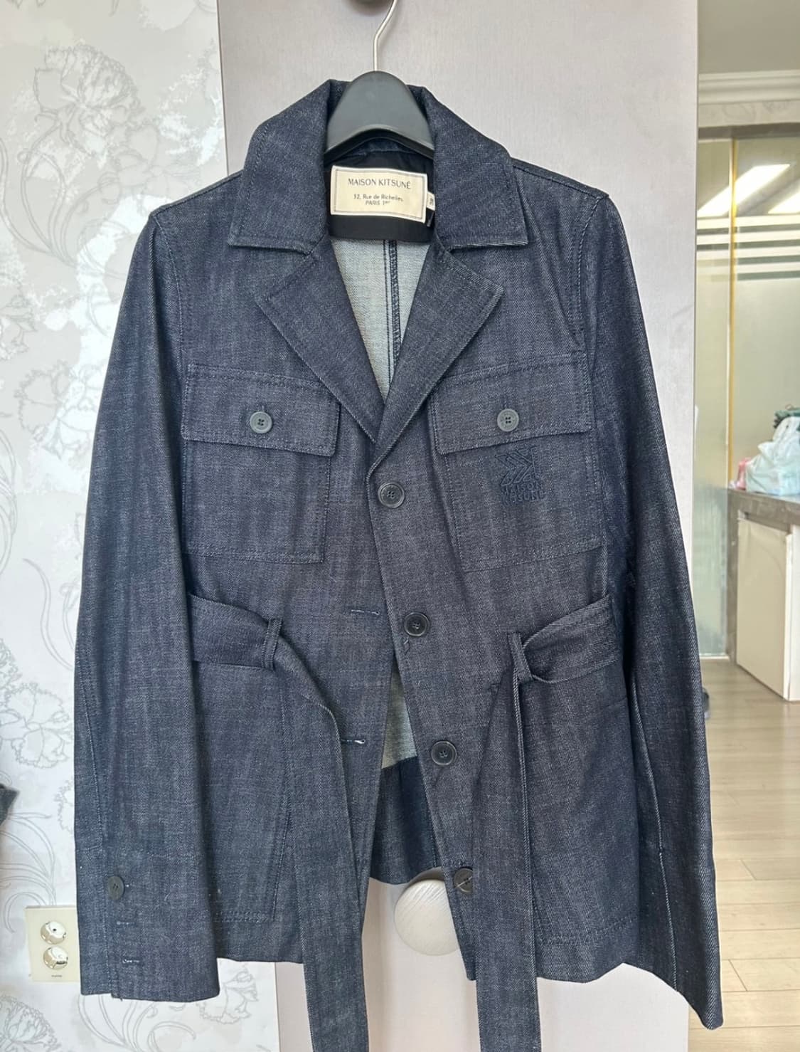 메종키츠네 데님 자켓 상품이미지1