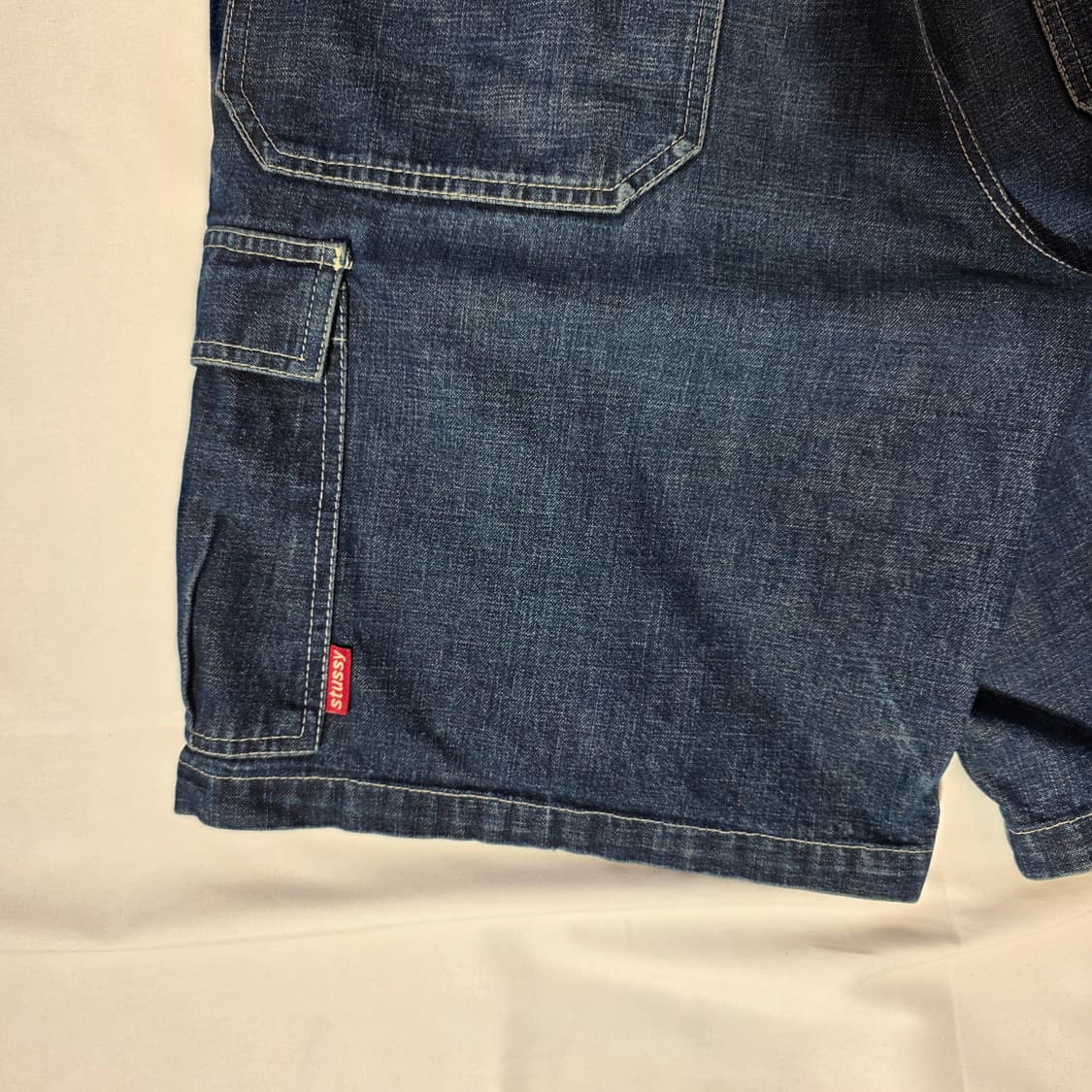 [32]90s 스투시 USA 데님 쇼츠 상품이미지7