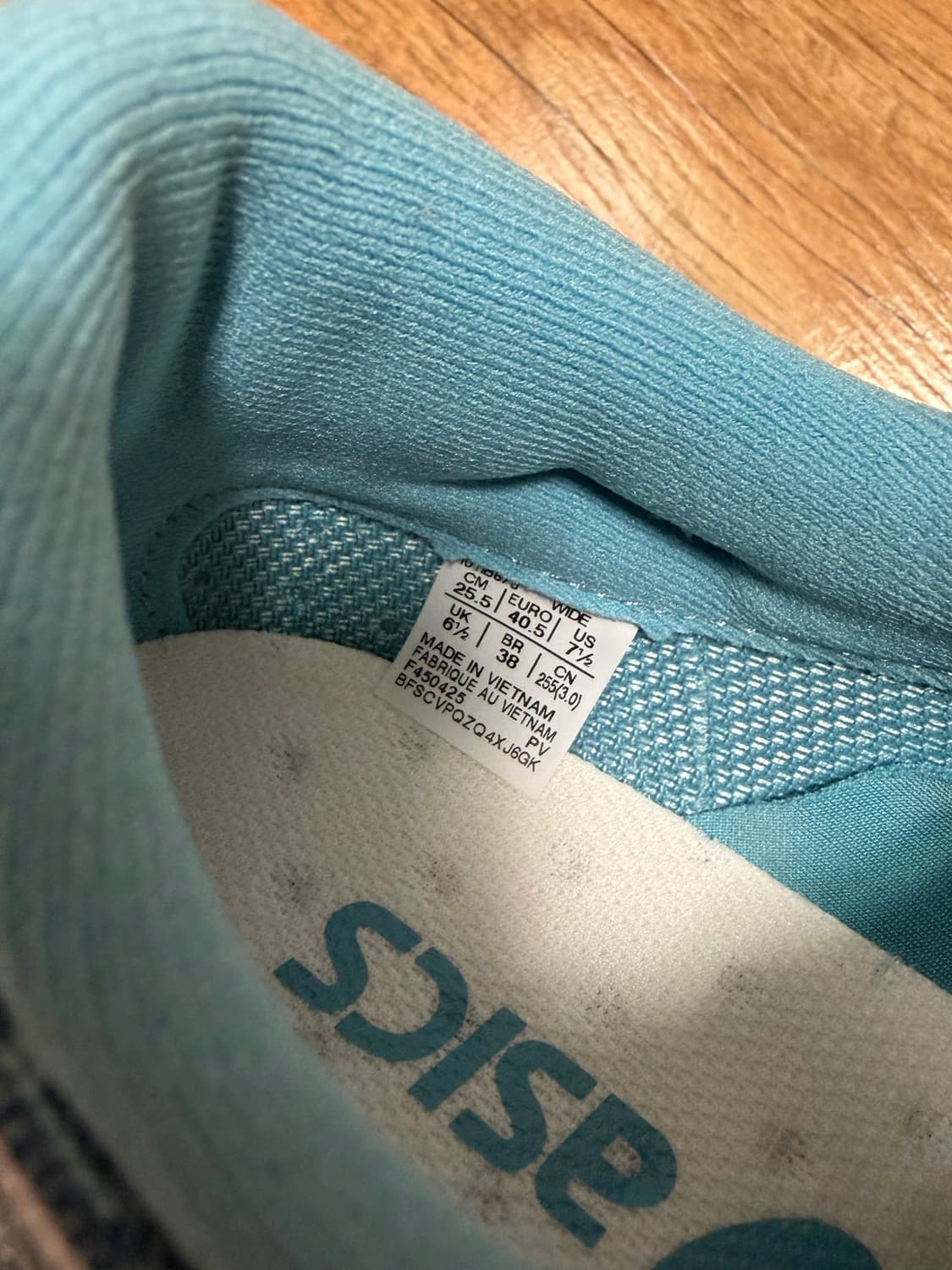 아식스 매직스피드4 와이드 255 새상품 상품이미지4