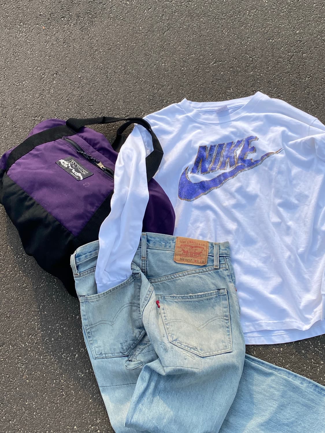 90s 나이키 빅 스우시 롱슬리브 상품이미지1