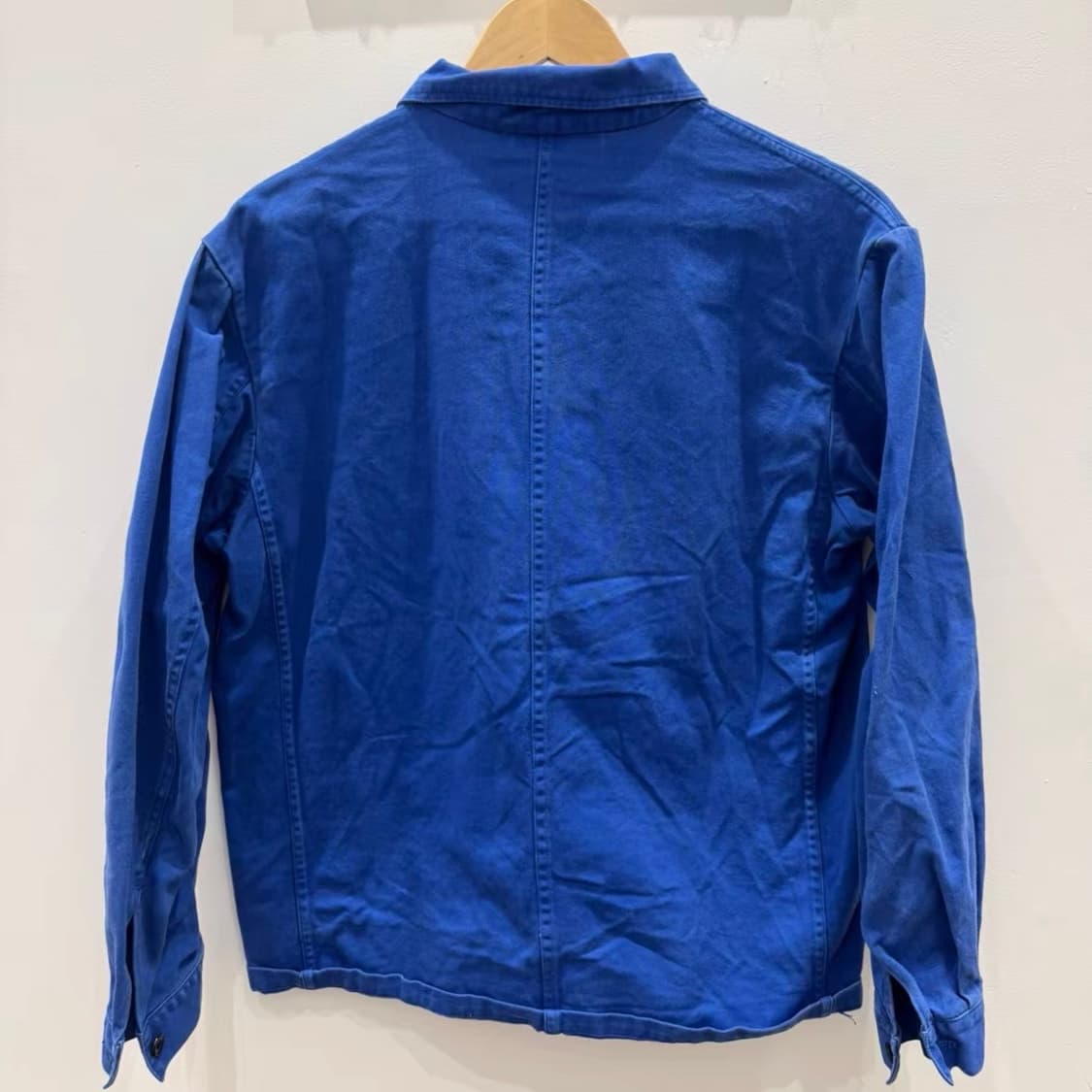 50s-80s 프렌치 워크자켓 (선 페이드 / 인디고 블루) 상품이미지2