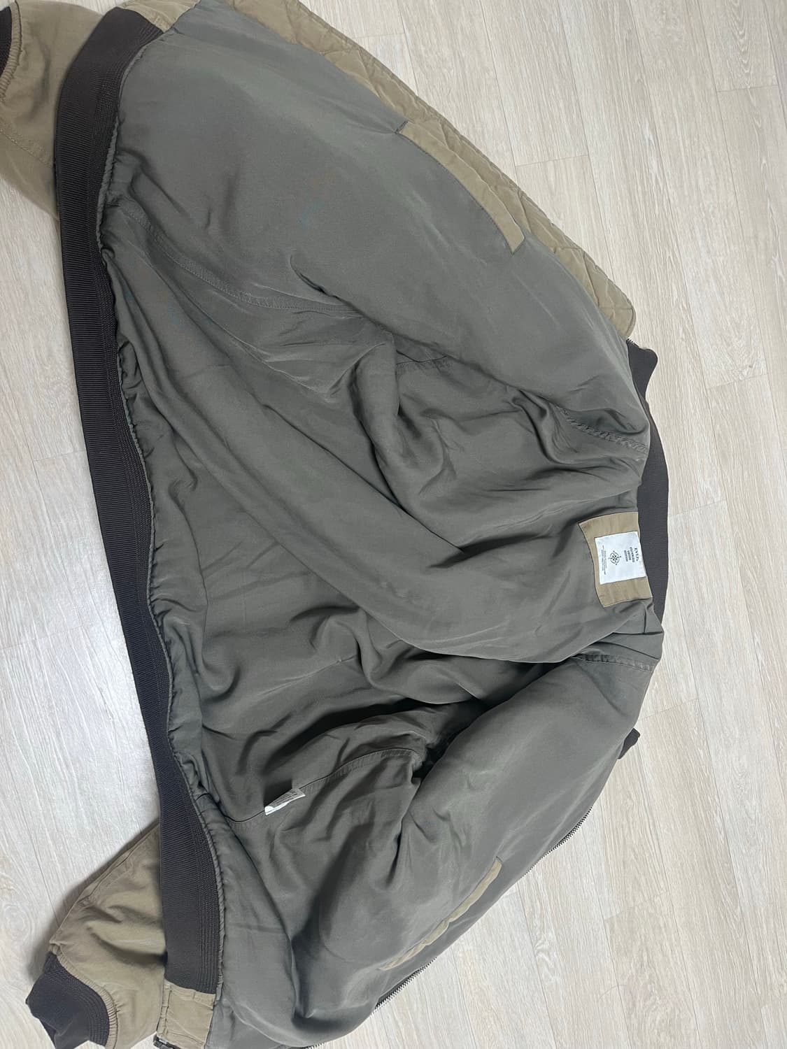 엔벨로프 봄버 카키 3 상품이미지2