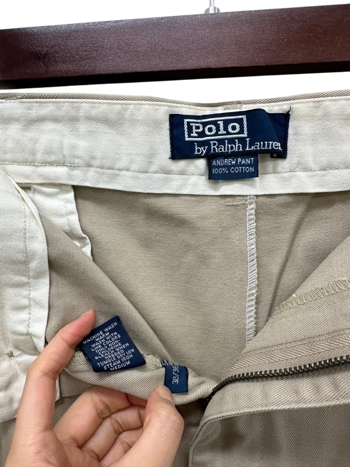 00s 폴로 치노팬츠 베이지 (38)  상품이미지10