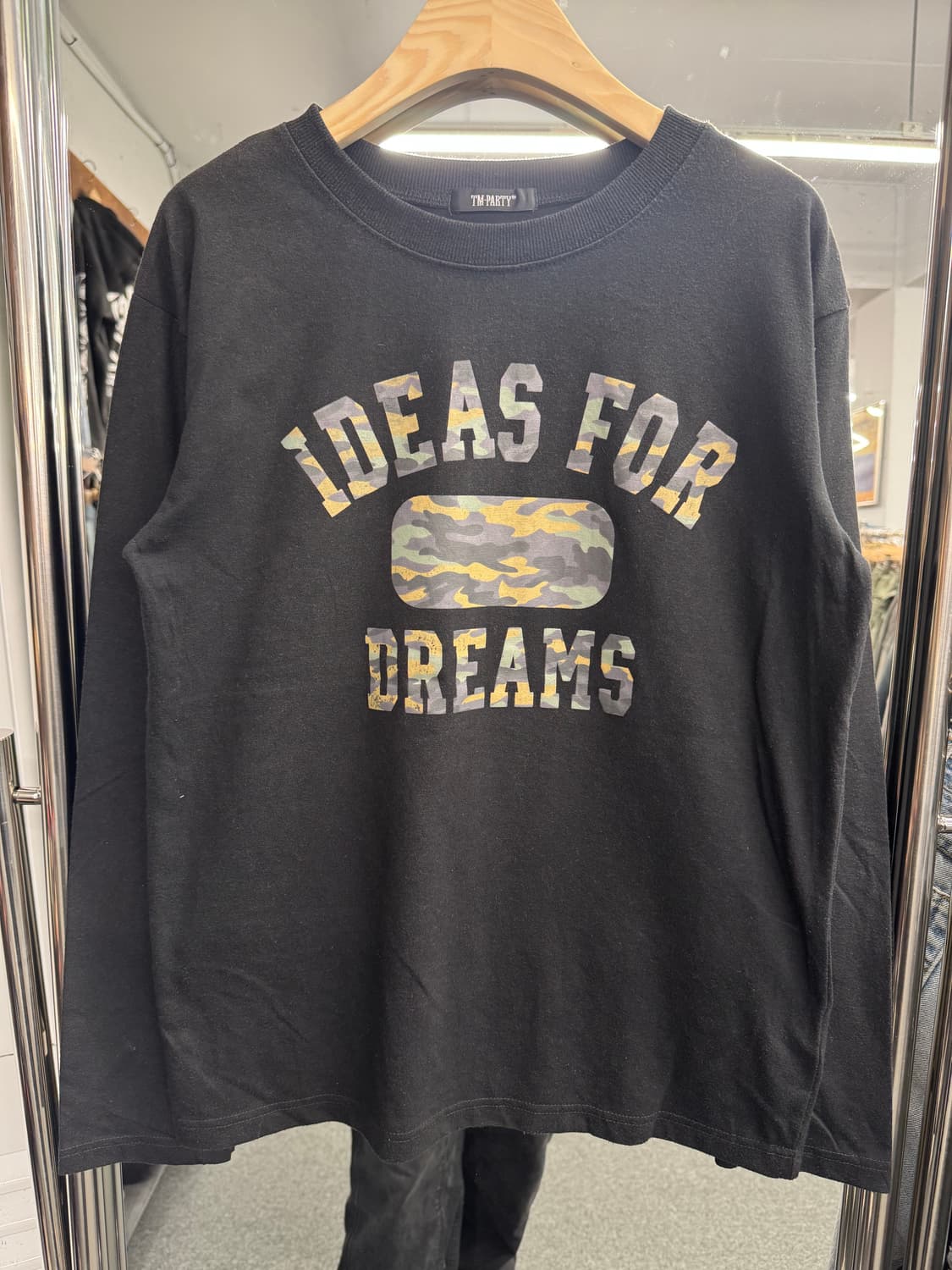 japanese vintage 카모프린팅 롱슬리브 상품이미지1