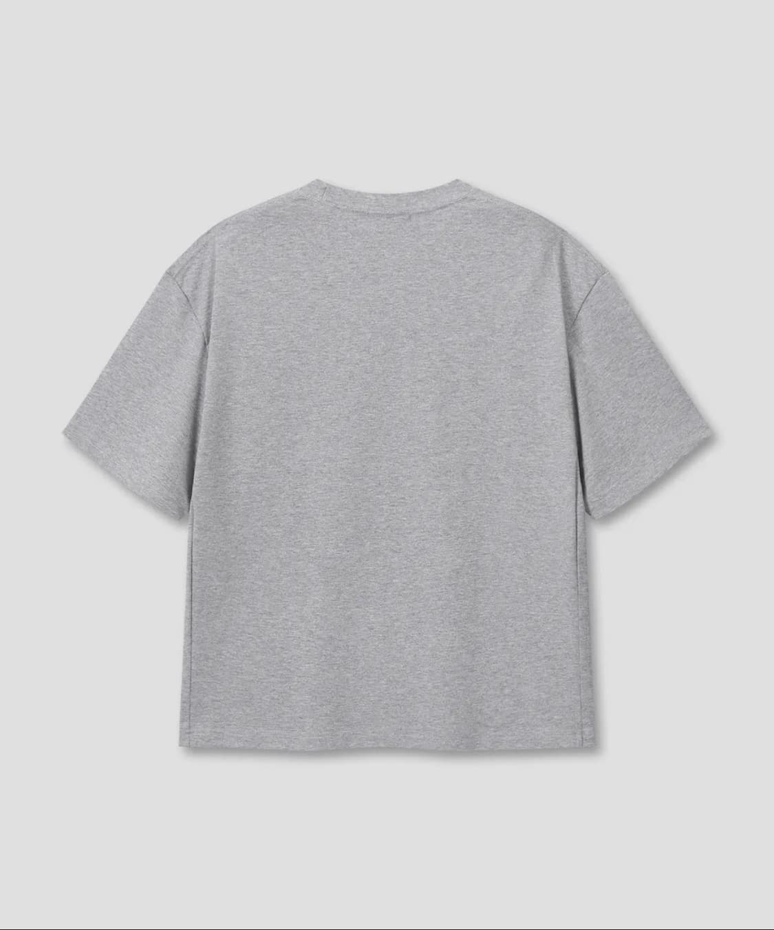 [DIVEIN] UNIFORM CROP T-SHIRTS_Gray 상품이미지2